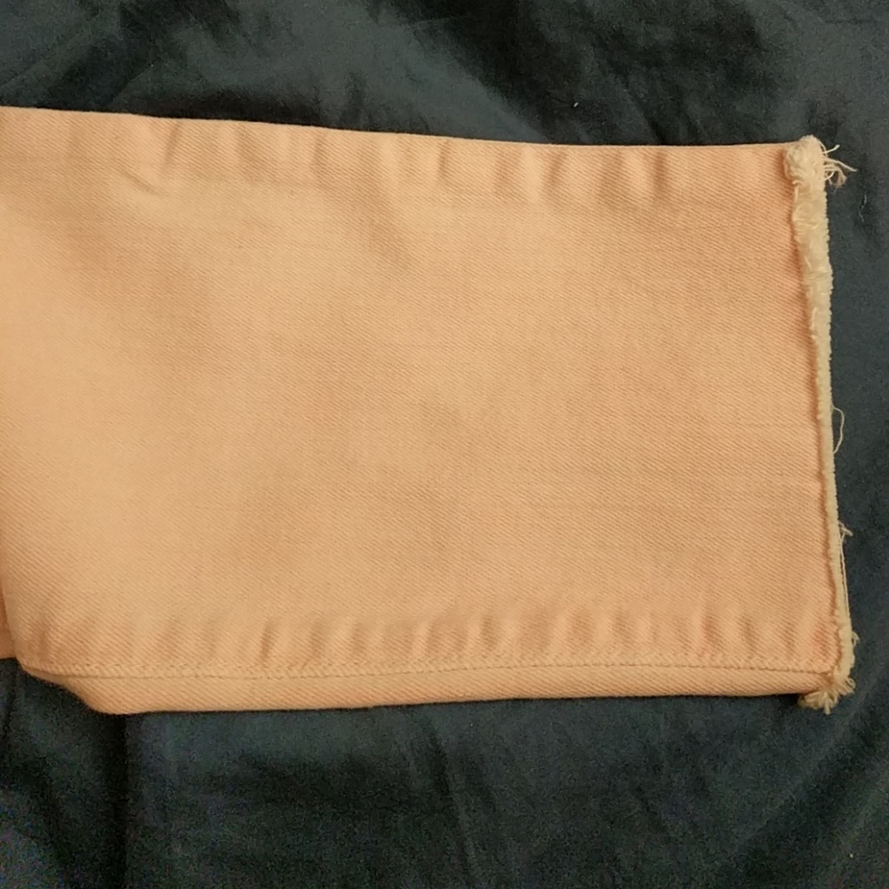 Joe's Jeans Straight Ankle Coral Mist pink crop 25 - Picture 7 of 7